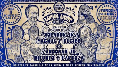 CMLL Lunes Clásico Results (8/11/2025): Depredadores vs. Galeón Fantasma