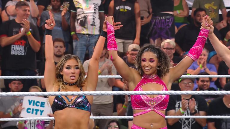 Kelani Jordan Pins Jacy Jayne In Tag Match On 8/12 WWE NXT; TNA’s Masha Slamovich, Ash by Elegance & Personal Concierge Watch From Stands