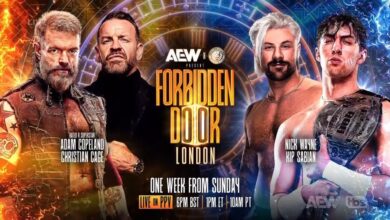 Adam Copeland & Christian Cage To Team For First Time Since 2011, Facing Nick Wayne & Kip Sabian At AEW x NJPW Forbidden Door
