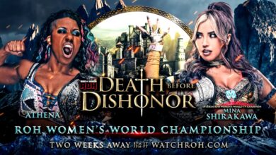 Athena To Defend ROH Women’s Title Against Mina Shirakawa At ROH Death Before Dishonor