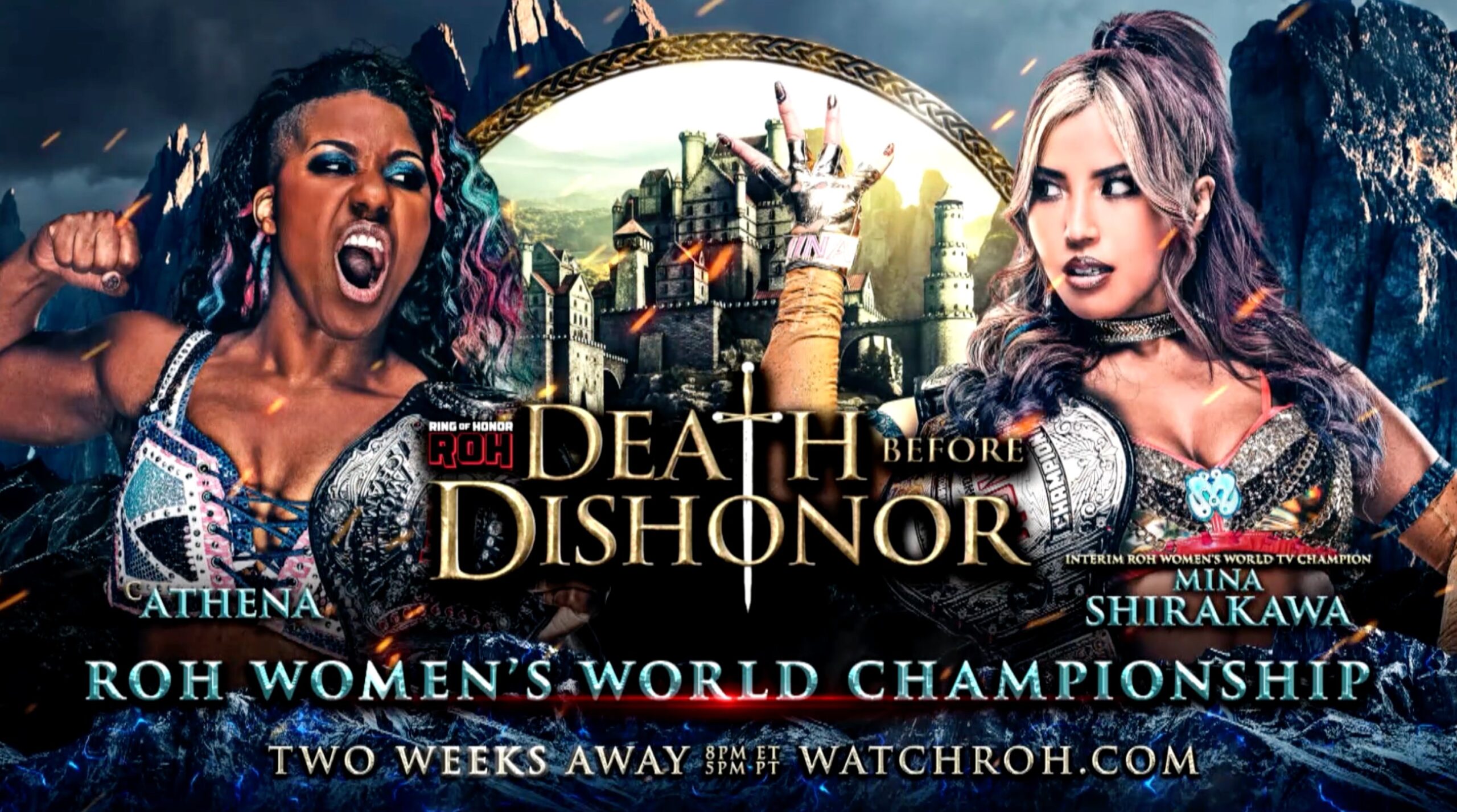 roh death before dishonor athena Mina Shirakawa