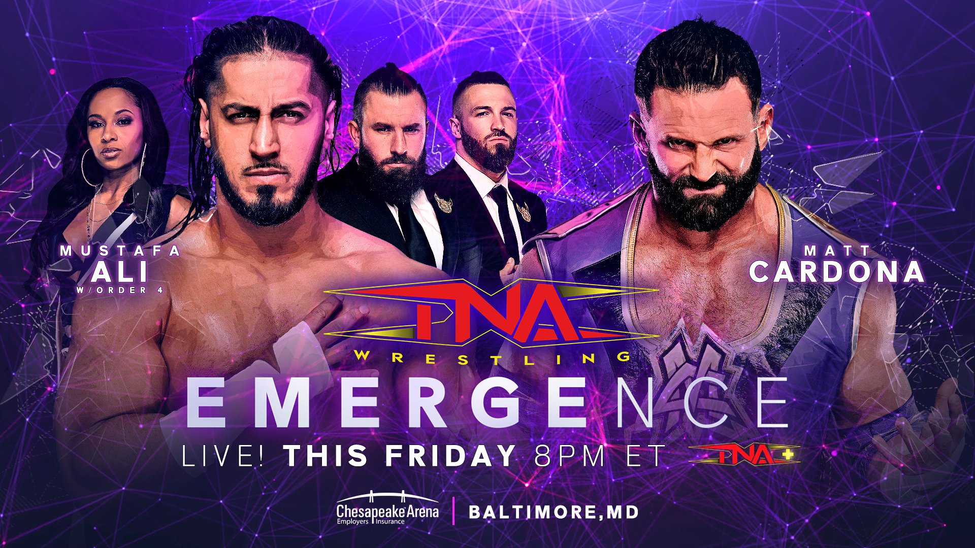 tna emergence mustaga ali matt Cardona