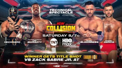AEW Collision Preview, Start Time, How To Watch (8/16): Daniel Garcia vs. Nigel McGuinness vs. Lee Moriarty vs. Hechicero