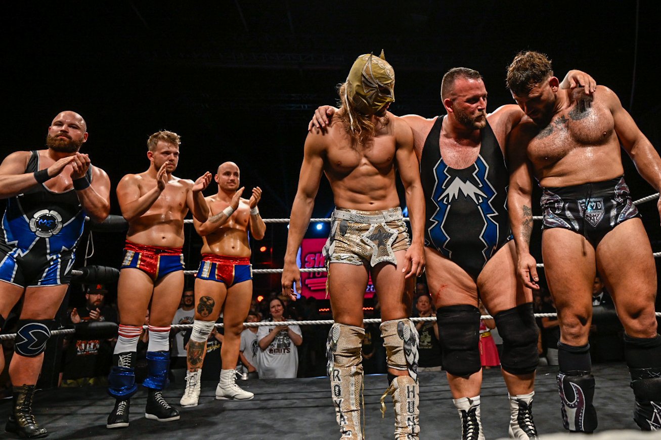 Aigle Blanc And Mike D. Vecchio Say Farewell To wXw Germany At Shortcut To The Top 2025