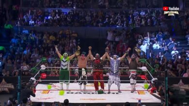 Psycho Clown & Pagano End Los Garza’s Reign As AAA World Tag Team Champions At Triplemanía XXXIII
