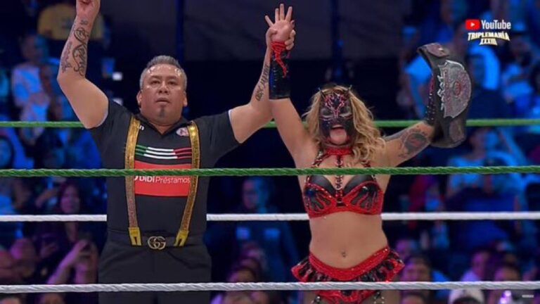 Flammer Retains AAA Reina de Reinas Title At Triplemanía XXXIII; Natalya Gets Into Scuffle With Faby Apache Post-Match