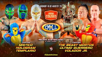 CMLL Sábado De Coliseo Results (8/17/2025): All Star Trios Tag, Sky Team vs. Villanos, More