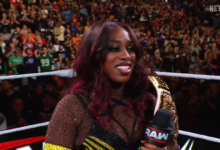 Naomi WWE Raw