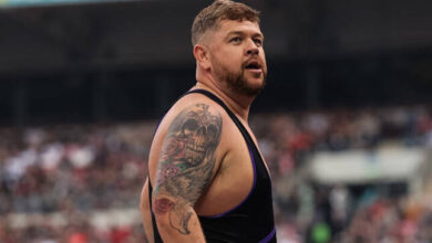 Grado Enters To ‘Like A Prayer’ By Madonna During ROH Taping In Scotland