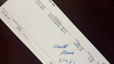 Richie Steamboat Posts Photo Of Ricky Steamboat’s Original WrestleMania III Paystub