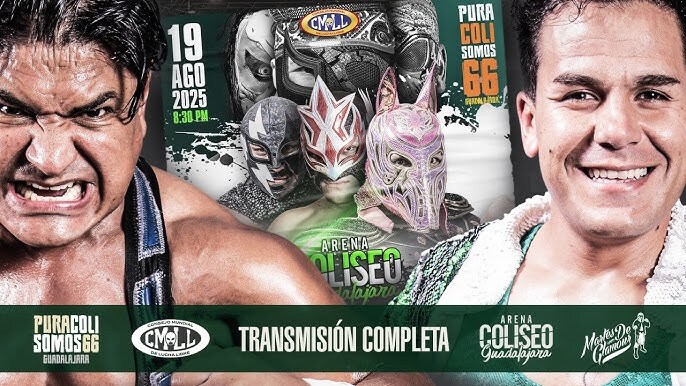 CMLL Martes de Glamour Stream & Results (8/19/2025): Galeón Fantasma vs. Fuerza Tapatía, More