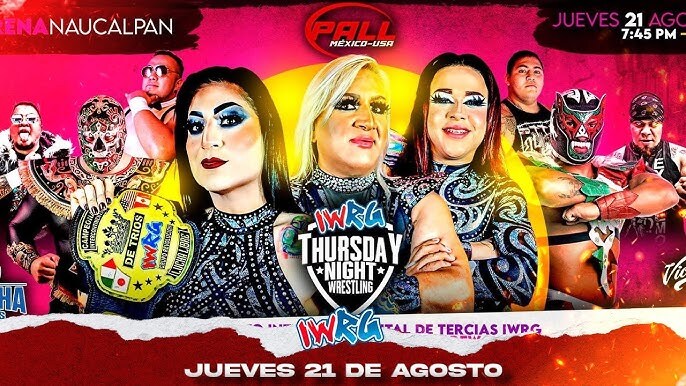 IWRG Thursday Night Wrestling Stream & Results (8/21/2025): Shotas vs. Revolution Crew