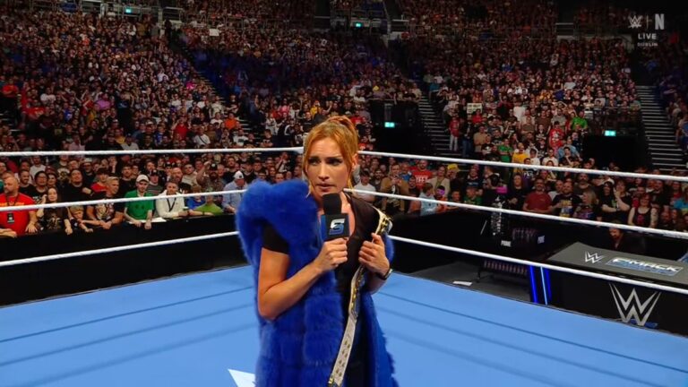 Becky Lynch Shuts Down CM Punk Chants In Ireland On WWE SmackDown, ‘Nobody Wants That Old Ass’