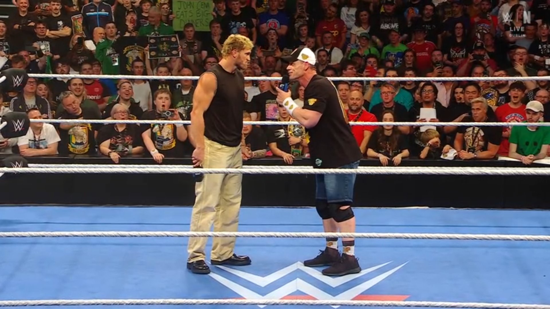 john cena logan paul wwe smackdown