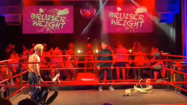 Pete Dunne Makes Surprise Appearance At Riot Cabaret Pro Wrestling Show