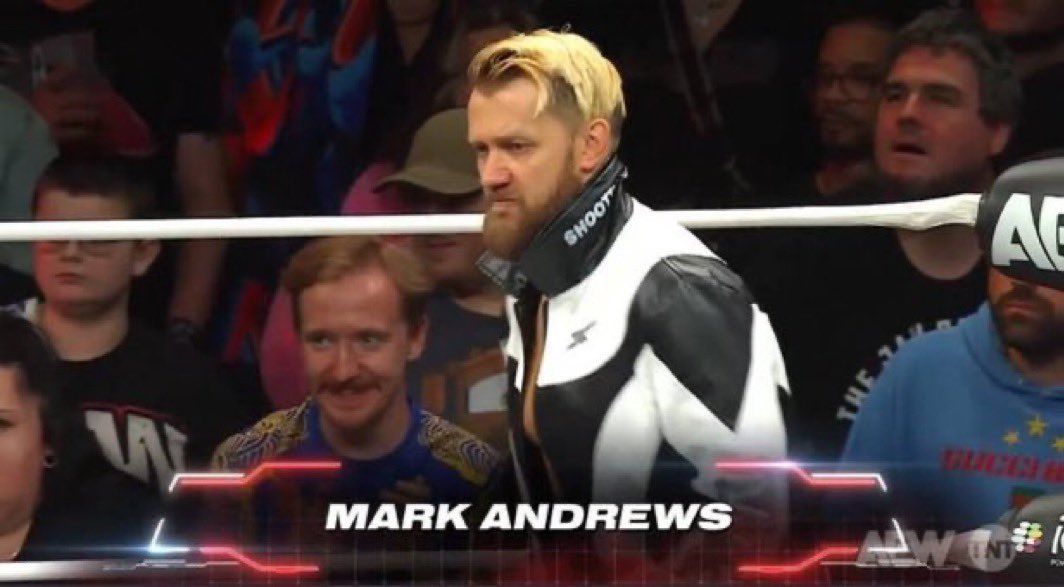 Mark Andrews aew collision