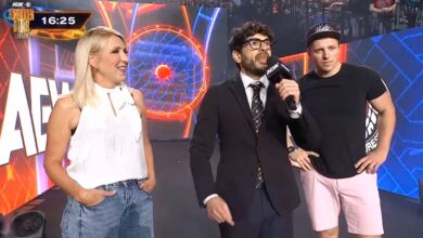 Tony Khan Announces AEW x NJPW Forbidden Door Breaks O2 Arena Wrestling Attendance Record, Martha Hart And Oje Hart Appear
