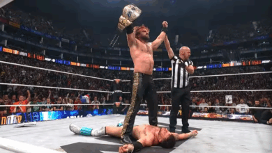Hangman Adam Page Overcomes MJF To Remain AEW World Champion At AEW x NJPW Forbidden Door