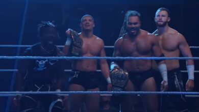 DarkState (Dion Lennox & Osiris Griffin) Capture NXT Tag Team Titles At NXT Heatwave