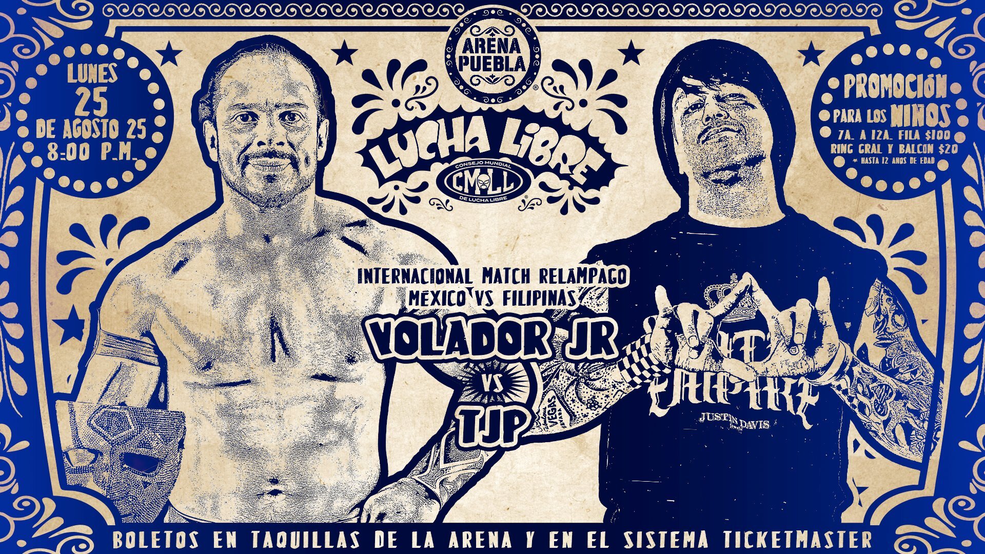 CMLL Lunes Clásico (8/25/2025)