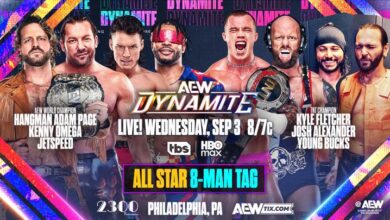 Eight-Man All Star Tag Bout Set For 9/3 AEW Dynamite