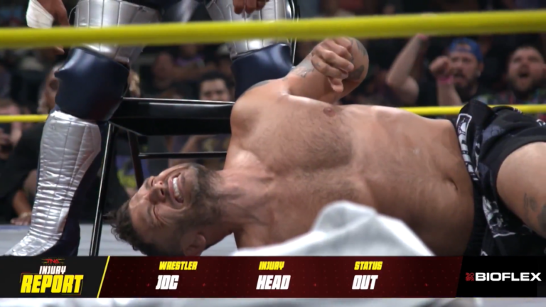 TNA Announces JDC Is Out Indefinitely With Head Injury