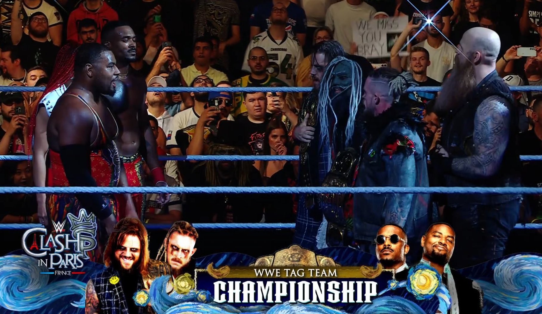 street profits wyatt sicks wwe clash in Paris