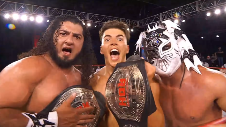 Sammy Guevara & RUSH Win ROH World Tag Team Titles At Death Before Dishonor, Guevara Turns On Von Erichs Post-Match