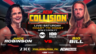Juice Robinson vs. Big Bill Added To 8/30 AEW Collision