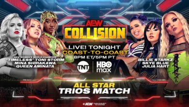Toni Storm To Take Part In Trios Bout, More Set For 8/30 AEW Collision