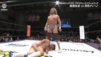 Hiroshi Tanahashi Gets Pansted, Defeats Danshoku Dieno At DDT Wrestle Peter Pan Night Two