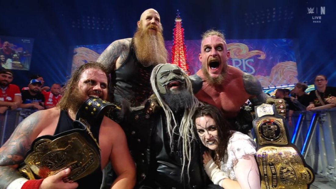 wyatt sicks wwe clash in Paris
