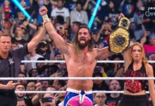 seth rollins becky lynch wwe clash in Paris