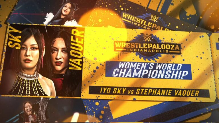 Stephanie Vaquer To Face IYO SKY For Vacant WWE Women’s World Title At WWE Wrestlepalooza