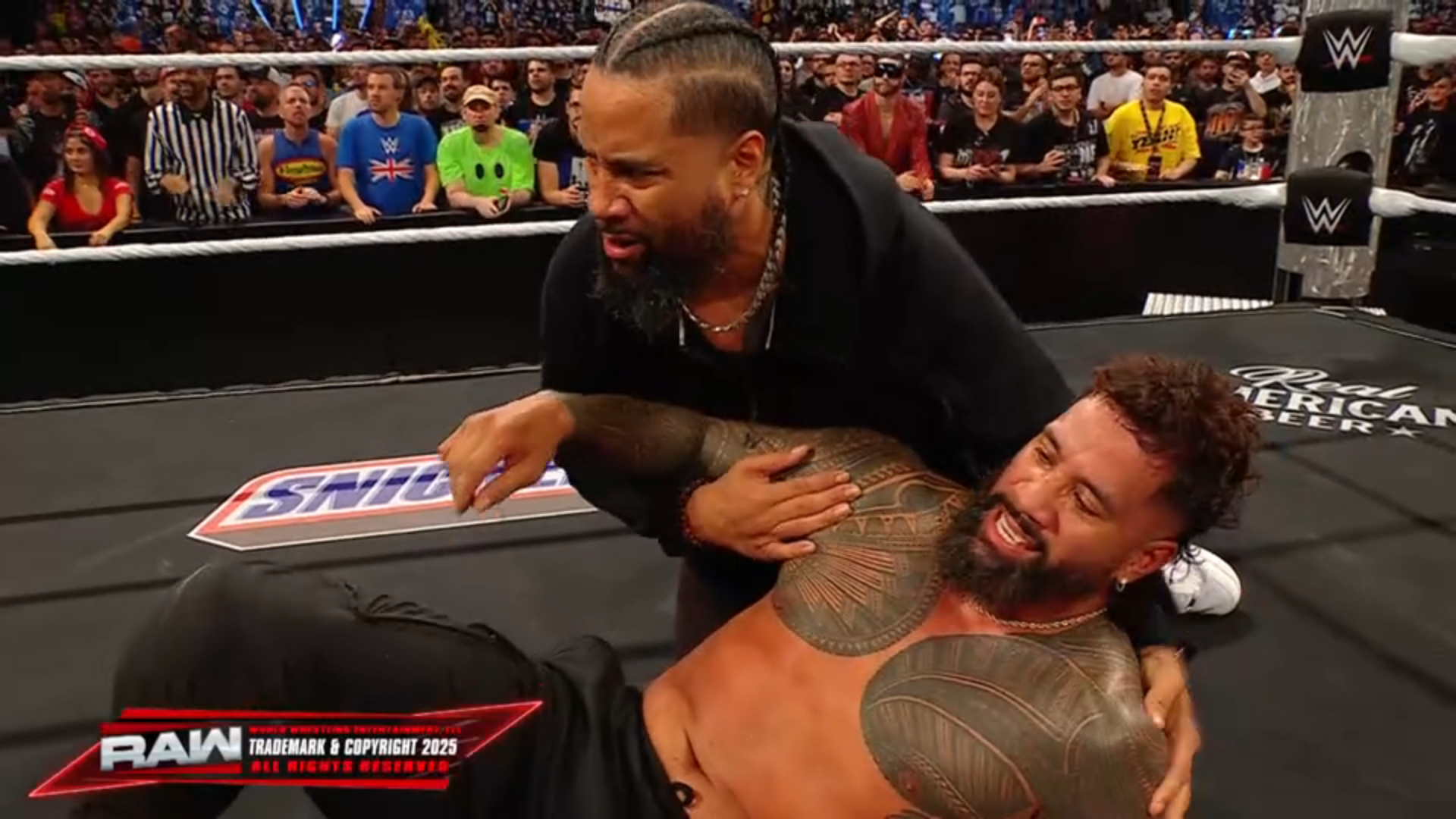 jimmy uso jey uso wwe raw