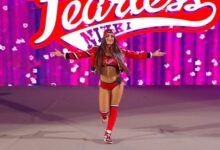 nikki bella wwe clash in Paris
