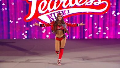 nikki bella wwe clash in Paris