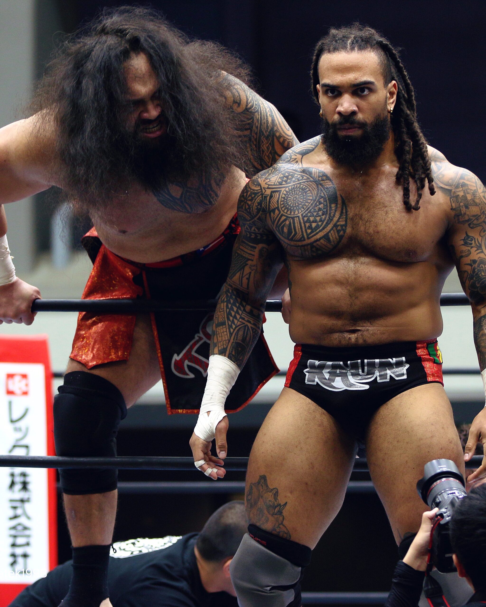 Bishop Kaun Reflects On NJPW Tour In 2023, Getting Compliments From Shingo Takagi And Hiroshi Tanahashi