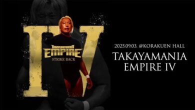 TAKAYAMANIA EMPIRE IV Results (9/3/25): KENTA, Katsuyori Shibata, Minoru Suzuki & Naomichi Marufuji Compete In Main Event