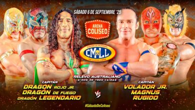 CMLL Sábado De Coliseo Results (9/6/2025): Dragones vs. Depredadores, More