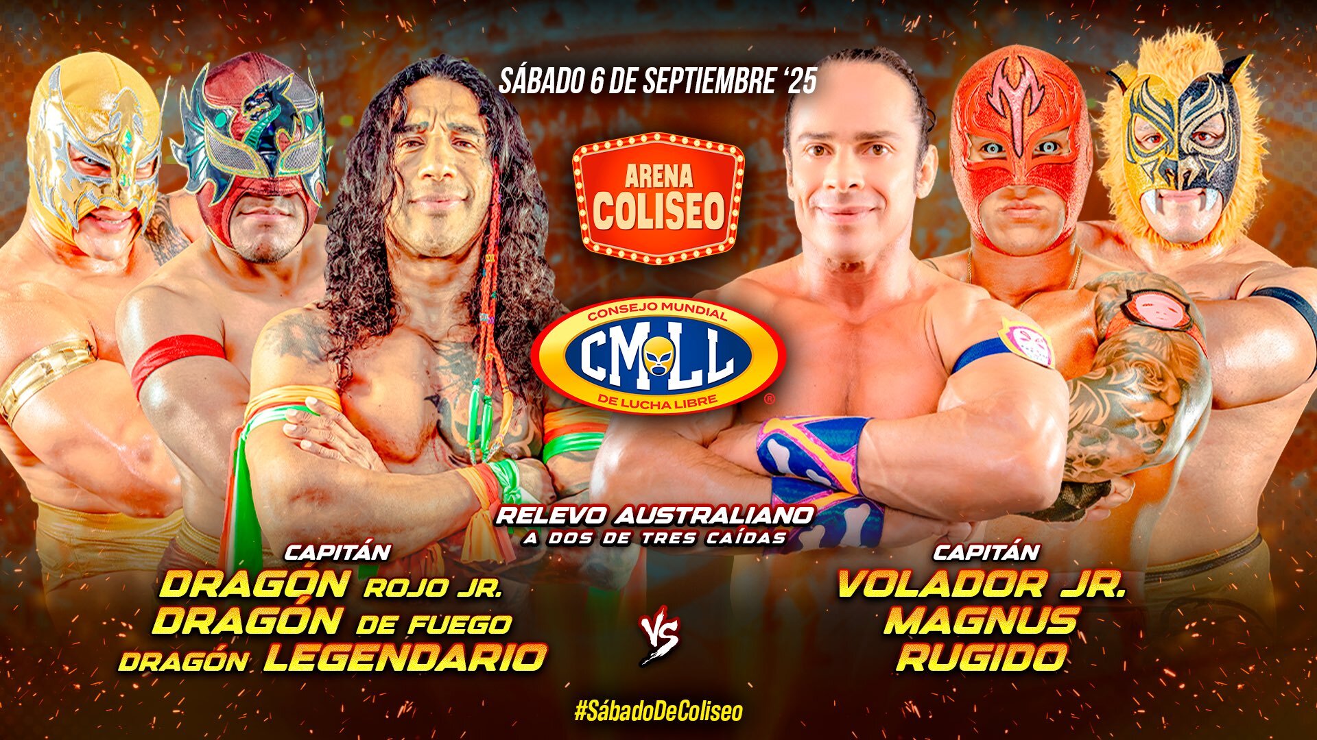 CMLL Sábado De Coliseo (9/6/2025)