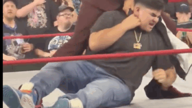Don Callis Chokes Big Justice At ROH Tapings
