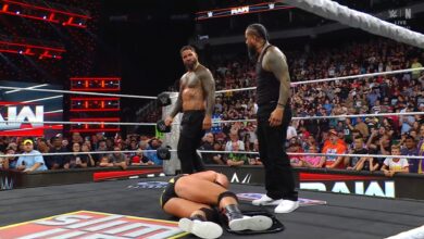 Jey Uso Takes Out LA Knight With A Spear To End WWE Raw