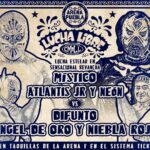 CMLL Lunes Clásico Results (9/8/2025): Atlantis Jr. & Sky Team (Místico & Neón) def. Difunto & Hermanos Chávez, More