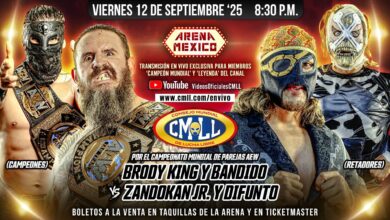 CMLL Viernes Espectacular Results (9/12/2025): Brodido vs. Galeón Fantasma, More