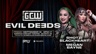 GCW Evil Deeds 2025 Results (9/12): Megan Bayne Faces Shotzi Blackheart