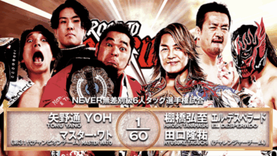 NJPW Road To Destruction Results (9/13): NEVER Six-Man Tag Title Bout Headlines
