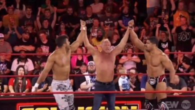 Jerry Lynn Attempts To Reunite The Acclaimed On AEW Collision; Max Caster & Anthony Bowens Help Lynn Fight Off Swirl