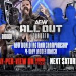 Brodido Defending AEW World Tag Team Titles In Four-Way Ladder Match At All Out PPV