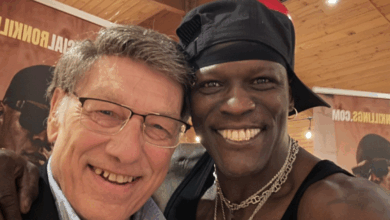 John Cena Sr Takes A Photo With His Son